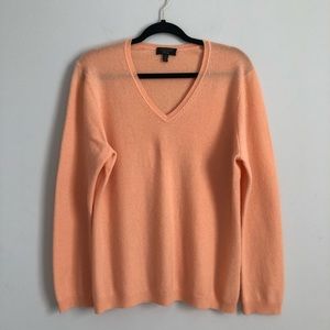 Cashmere Charter Club Luxury V-Neck Sweater Size L